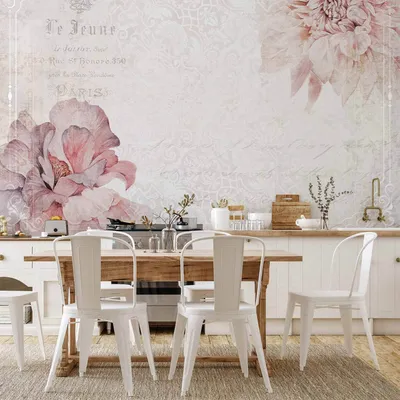 Produktbild von Vlies Fototapete - Morning in Paris 150x105 cm Blumen b-C-0766-a-a