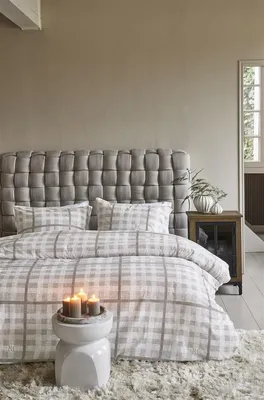 Produktbild von Rivièra Maison Bettwäsche-Garnitur Brody Farbe Sand Größe 155x220+80x80 cm