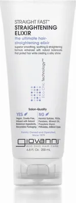 Produktbild von Giovanni Straight Fast Straightening Elixir 200ml