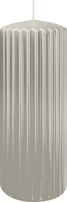 Produktbild von Rillen Kerzen Zinn 200 x Ø 80 mm, 4 Stück