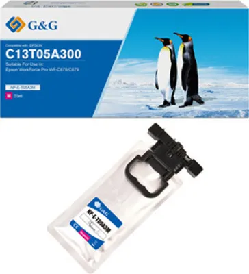 Image de G&G compatible avec C13T05A300, NP-E-T05A3M-A, magenta, 20000s