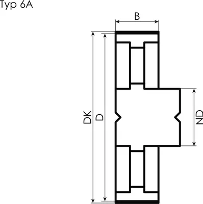 Produktbild von Zahnriemenrad HTD 192-8M-30