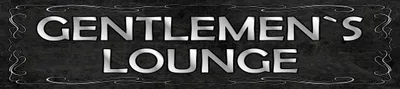Produktbild von vianmo Holzschild 10x46 cm Gentlemen´s Lounge