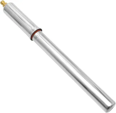 Zdjęcie produktu dla Ręczna pompka rowerowa, 300 mm - stal chromowana