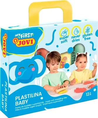 Image de Jovi 372/4 Pâte à modeler pour enfants 4 x 38 g