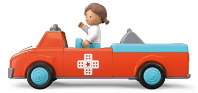 Produktbild von Toddys Spielzeug-Krankenwagen Anna Amby mit Licht und Sound