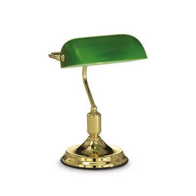Image de Ideal Lux lampe de table Lawyer Tl1 Ottone