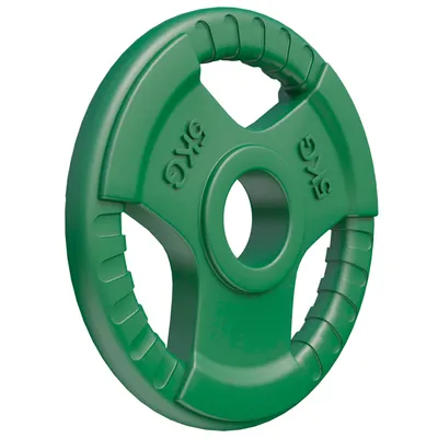 Produktbild von GORILLA SPORTS® Hantelscheiben - Einzeln 1,25-25kg / Set 30kg, 50mm, Gripper, Guss, Gummi - Gewichtsscheiben, Olympia Gewichte, Langhantel, Hantel
