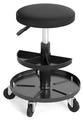 Produktbild von KOMFOTTEU Werkstatthocker, 42–56 cm höhenverstellbarer Werkstattstuhl