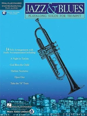 Obrázok produktu pre Jazz & Blues - Play-Along Solos for Trumpet Book/Online Audio