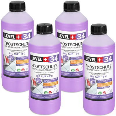 Produktbild von Frostschutz 4L Zusatzmittel für Fliesenkleber Bauzementklebstoffe, Zementkleber RM34