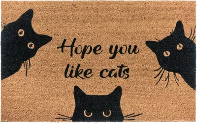 Produktbild von Hanse Home Mix Mats Fußmatte Kokos Cat Fan