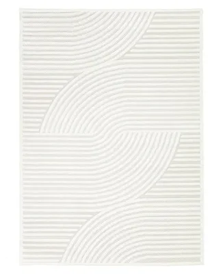 Produktbild von Teppich Modern - Nori Curves Weiß