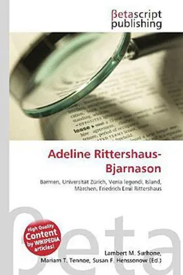 Produktbild von Adeline Rittershaus-Bjarnason