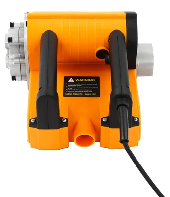 Produktbild von Elektrische Wandfräse - Wandschleifmaschine - 4580 W - 15 cm Arbeitsbreite - 1–4 mm Tiefe - 2750 U/min - 3 m Kabel - 220 V EU-Stecker - Orange