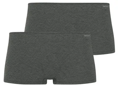 Produktbild von 2er Pack SKINY Damen Boyleg Short Advantage Baumwolle Stretch