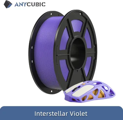 Obrázok produktu pre Filament PLA – pre 3D tlačiarne FDM – veľké balenie 10 kg – filament pre 3D tlačiarne – materiál pre 3D tlač – fialová