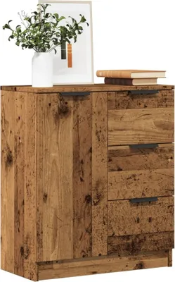 Produktbild von vidaXL Sideboard Altholz-Optik 60x30x70 cm Holzwerkstoff