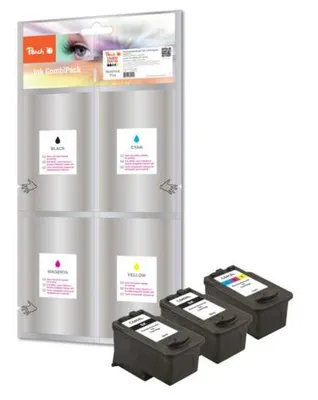 Produktbild von Peach Patrone Canon PG-540XLBK MultiPackPlus REM,KOM