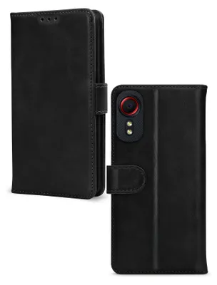 Produktbild von Mobilize Premium Gelly Wallet Handyhülle für Samsung Galaxy Xcover 5 Hülle Klapphülle Geldbörse - Schwarz