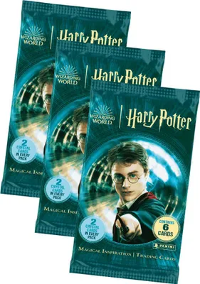 Produktbild von Harry Potter Karten - Magical Inspiration Trading Cards Sammelkarten - 3 Booster