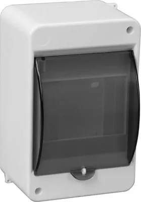 Obrázok produktu pre Kryt na istič 4-polový S-4 dymové okienko C.2063