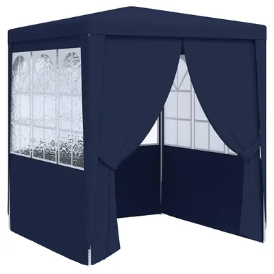 Zdjęcie produktu dla Vidaxl -Partyzelt mit Seitenwänden Professional 90 g m² 2x2 m blau