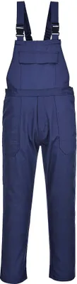 Image de Cotte à Bretelles Bizweld - Taille Xxxl - Marine - Portwest