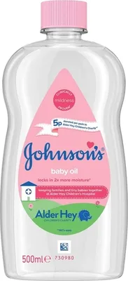 Produktbild von Johnson & Johnson Pflegendes Körperöl - Frisches Hautöl für Geschmeidigkeit, 500 ml