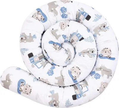 Produktbild von Blue Safari schlange Bettumrandung 300cm