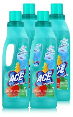 Produktbild von ACE Fleckenentferner Frische Duft 1L - Reinigt Hygienisch (4er Pack)