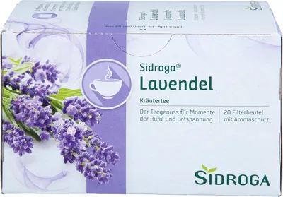 Image de Tisane à la lavande Sidroga pour des moments de calme et de détente, 20 pcs. Sachets filtres