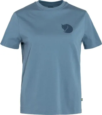 Produktbild von FJÄLLRÄVEN Fjällräven Fox Boxy Logo Tee T-Shirt Damen blau 44