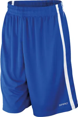 Produktbild von SPIRO S279M | Basketball Mens Quick Dry Short - Farbe: Royal/White - Größe: S