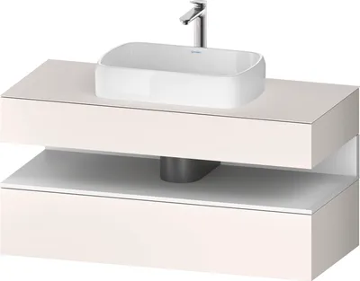 Produktbild von DURAVIT QA4732018840010 QTG KWTU WH Ek. 1200x550x600 Wß Smt H