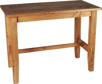 Produktbild von MiaMöbel Bartisch Mexico Möbel 122x91x61 cm Landhausstil Massivholz Pinie Honig