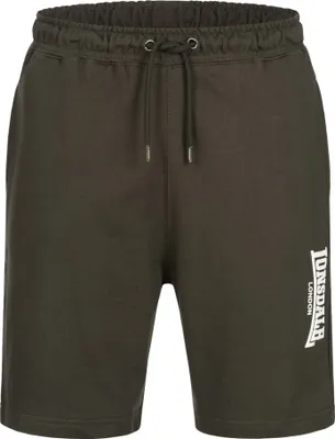 Image de Short homme coupe régulière FRINGFORD Olive/Blanc S Lonsdale