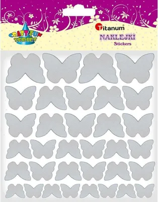 Image de Stickers papillons en tissu 34pcs