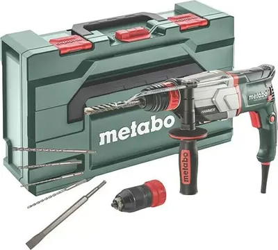 Image de Perforateur SDS+ 880W 3.2J KHE 2860 Quick Set en coffret - METABO 600878850