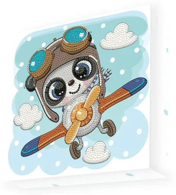 Immagine prodotto di DOTZ® BOX Pittura originale a diamante Top Flight 22 x 22 cm ab 8 Jahren
