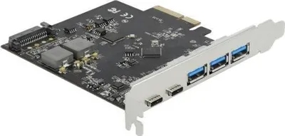 Immagine prodotto di DeLOCK - USB-Adapter - PCIe 3.0 x4 - USB-C 3,2 Gen 2 x 2 + USB 3,2 Gen 2 x 3 (89064)