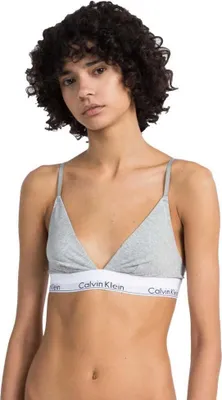 Zdjęcie produktu dla Calvin Klein Underwear Modern Bawełna Triangle Unlined Grey Heather XS