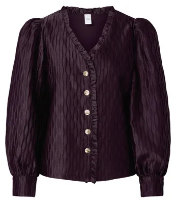 Produktbild von Yasripple Ls V-Neck Shirt S. Noos