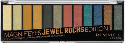 Produktbild von Rimmel - Magnifeyes Jewel Rocks Lidschatten-Palette