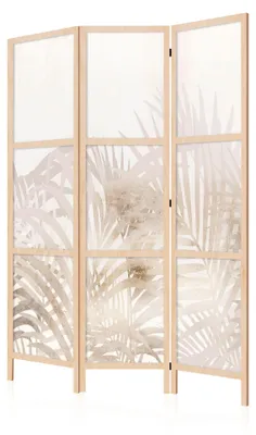 Image de LUMASOUL Paravent simple face, Séparation d'intérieur, Feuilles Japonais 4, 135x172 cm