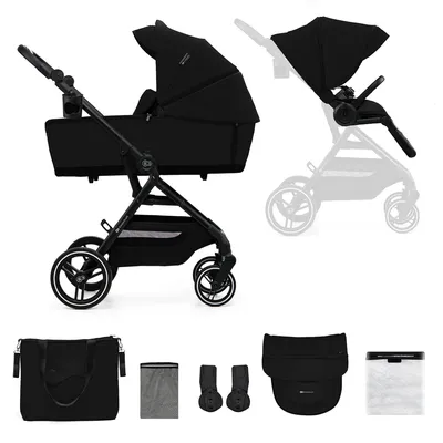 Immagine prodotto di KINDERKRAFT SELECT Passeggino combinato Yoxi 2in1 Nero puro