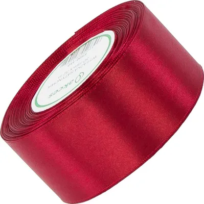 Immagine prodotto di NASTRO DI RASO bordeaux 50 mm - 32 m