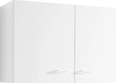 Produktbild von Küchen-Hängeschrank 2-türig SALERNO-03 Weiß Breite 80 cm