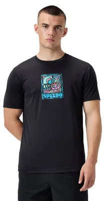 Productafbeelding van Speedo - Heren T-shirt, korte mouwen, model IG3987 (maat L) (zwart)