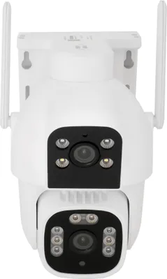 Produktbild von PNI IP452S 2MP+2MP Dual-Objektiv-Videoüberwachungskamera und 4G AOV mit Solarpanel und Akku